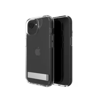 ZAGG Crystal Palace Capa com suporte iPhone 16/15/14/13 Clear, Capa, Apple, iPhone 17e/16e/15/14/13, 15,5 cm (6,1 polegadas), Transparente