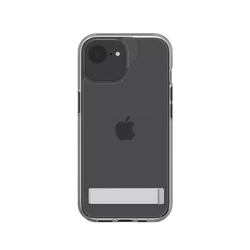 ZAGG Crystal Palace Capa com suporte iPhone 16/15/14/13 Clear, Capa, Apple, iPhone 17e/16e/15/14/13, 15,5 cm (6,1 polegadas), Transparente