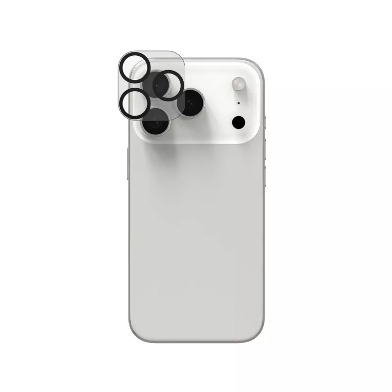 Proteção de lente de câmara InvisibleShield Glass Elite para Apple iPhone 17 Pro/Pro Max