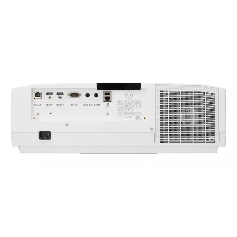 Sharp NEC V801U (XP-V801U-W) projetor laser 3LCD, 8000 lúmenes ANSI, WUXGA (1920x1200), 3D, focagem motorizada, sem objetiva, branco