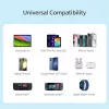 Carregador j5 create 70W GaN USB-C de 4 portas — interior, alimentado por CA, compatibilidade universal, branco