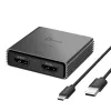 Splitter HDMI™ 2.1 de 2 vias j5create JDSH812 8K, HDMI, 2x HDMI, 7680 x 4320 píxeis, cinzento, alumínio, 8K Ultra HD