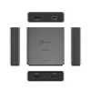 Splitter HDMI™ 2.1 de 2 vias j5create JDSH812 8K, HDMI, 2x HDMI, 7680 x 4320 píxeis, cinzento, alumínio, 8K Ultra HD