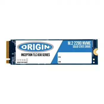 SSD Origin Storage Inception 512GB NVMe M.2 3D TLC 80mm, 512 GB, M.2, 2100 MB/s, 640 Gbit/s