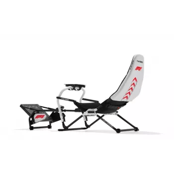 Cadeira de corrida PLAYSEAT Challenge F1 Edition — cadeira de sim racing dobrável para volante e pedais