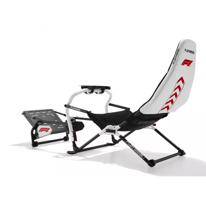 Cadeira de corrida PLAYSEAT Challenge F1 Edition — cadeira de sim racing dobrável para volante e pedais