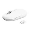 Rato de escritório sem fios TRUST Seron fino Multi – ambidestro, RF + Bluetooth, ótico 3200 DPI, 7 botões, branco
