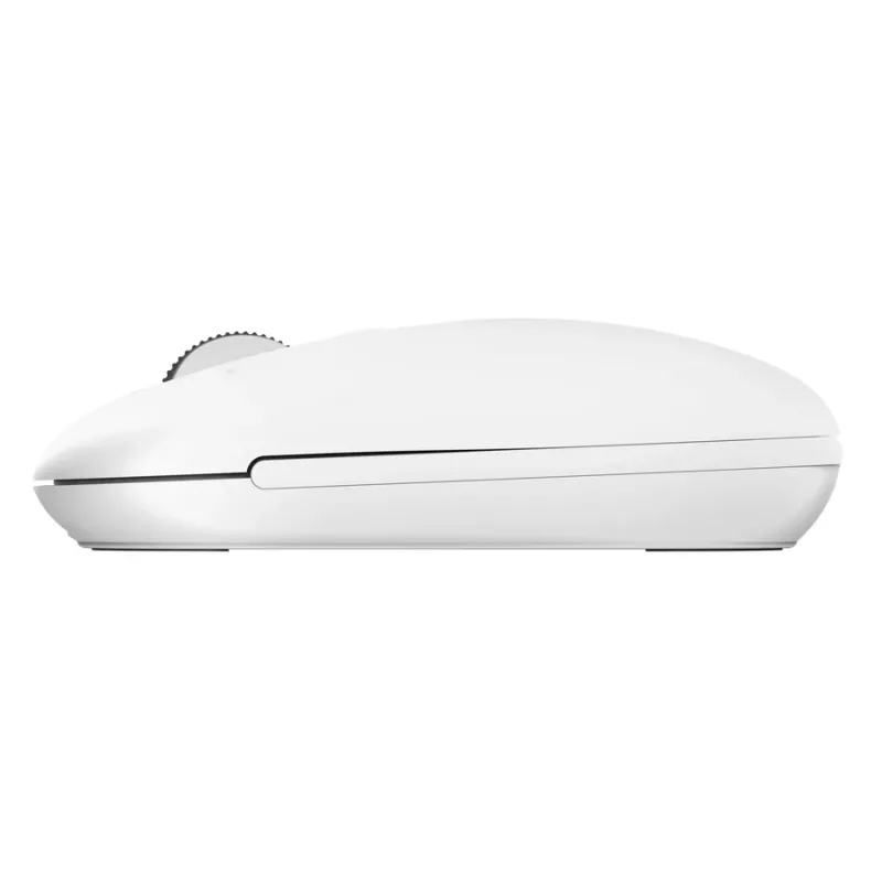 Rato de escritório sem fios TRUST Seron fino Multi – ambidestro, RF + Bluetooth, ótico 3200 DPI, 7 botões, branco