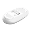 Rato de escritório sem fios TRUST Seron fino Multi – ambidestro, RF + Bluetooth, ótico 3200 DPI, 7 botões, branco