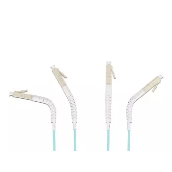 Cabo de fibra ótica DeLOCK 88078 LC Duplex para LC Duplex OM3 0,5 m