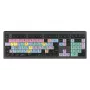 Logickeyboard Apple Final Cut Pro X Astra 2 LKB-FCPX10-A2M-FR teclado para Mac, USB, AZERTY francês, preto