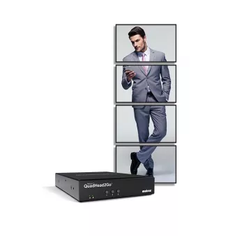 Matrox QuadHead2Go Q155 controlador multi-monitor / Q2G-H4K2
