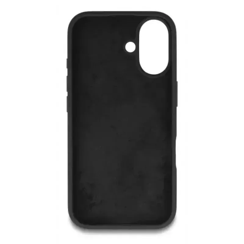 Capa de proteção DELOCK em silicone macio para iPhone 17, capa, preto, compatível com ecrã de 6,3 polegadas (16 cm)