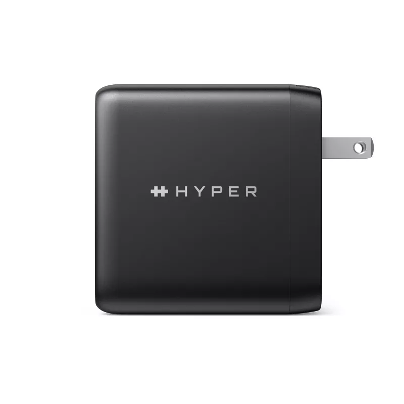 Targus HyperJuice HJG100EU carregador GaN de 100 W, porta única, EU, 2 m, preto