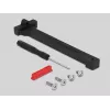 Adaptador M.2 Key A+E macho para slot Key M angular com suporte DeLOCK 64137