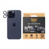 Proteção de lente de câmara PanzerGlass Hoops iPhone 15 Pro 15 Pro Max azul titânio resistente a riscos e choques