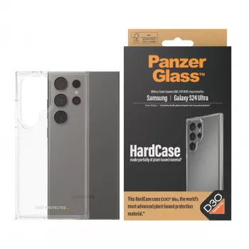 Capa rígida PanzerGlass Samsung Galaxy S24 Ultra transparente absorção de choques