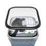Proteção de ecrã PanzerGlass moldura metálica preta para Apple Watch (modelo PG38147)