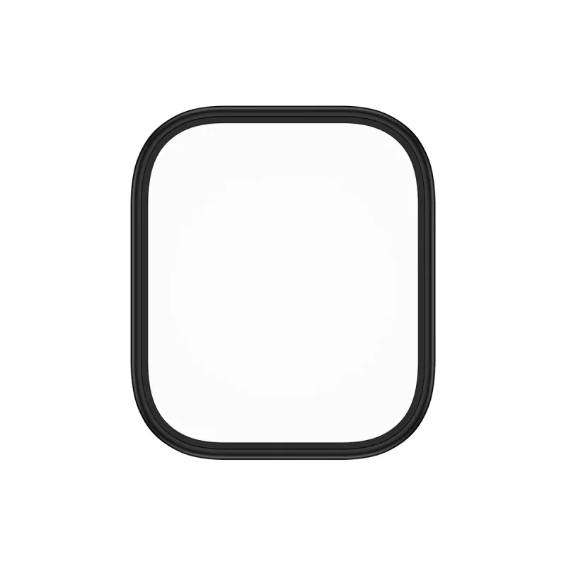 Proteção de ecrã PanzerGlass moldura metálica preta para Apple Watch (modelo PG38147)
