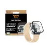 Proteção de ecrã PanzerGlass com moldura metálica preta para Apple Watch, modelo PG56329