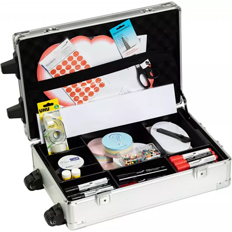 Conjunto de acessórios Legamaster PROFESSIONAL mala de workshop móvel 3200 peças