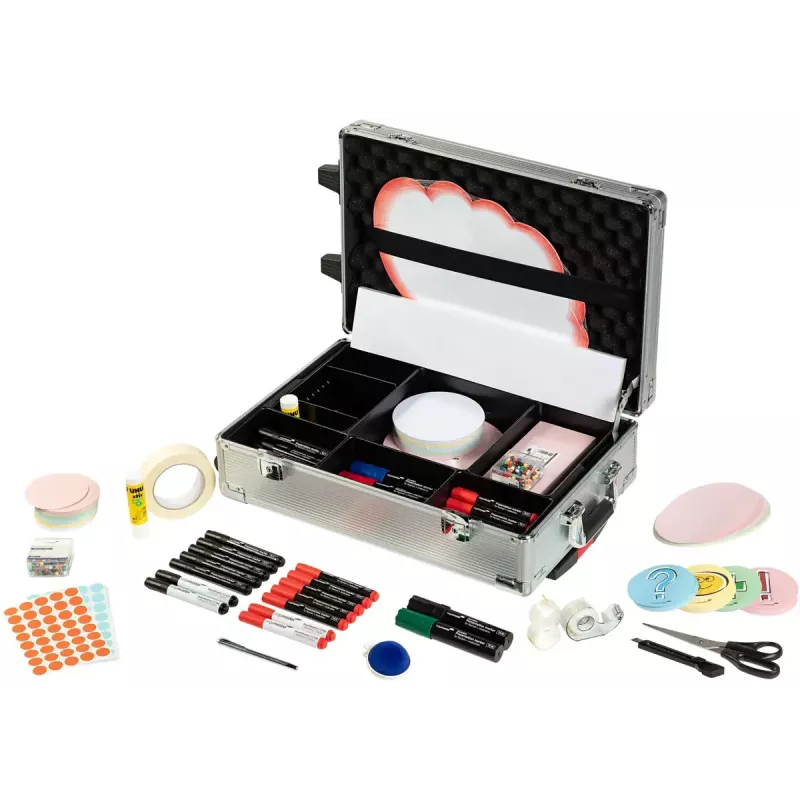 Conjunto de acessórios Legamaster PROFESSIONAL mala de workshop móvel 3200 peças