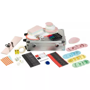 Conjunto de acessórios Legamaster PROFESSIONAL mala de workshop móvel 3200 peças