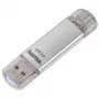 Pen USB Hama C-Laeta 16 GB USB Type-A / USB Type-C 3.2 Gen 1 (3.1 Gen 1) prateado