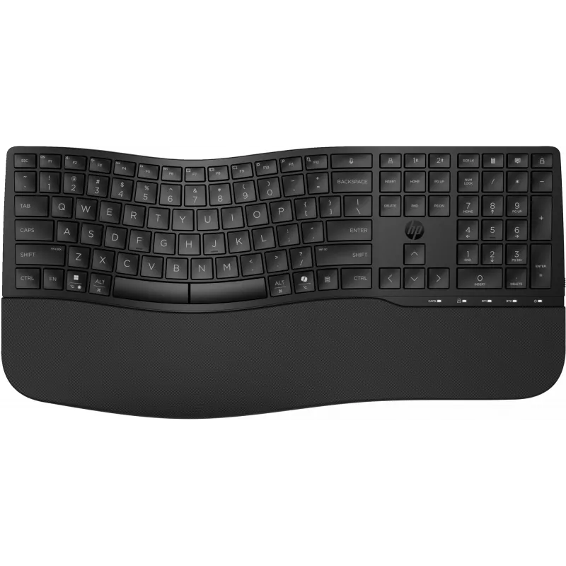Teclado HP 685 Comfort Dual-Mode tamanho completo sem fios membrana