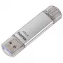 Pen drive Hama C-Laeta 32 GB USB Type-A / USB Type-C 3.2 Gen 1 (3.1 Gen 1) prateado