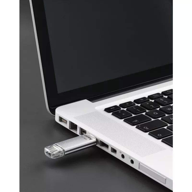Pen drive Hama C-Laeta 32 GB USB Type-A / USB Type-C 3.2 Gen 1 (3.1 Gen 1) prateado