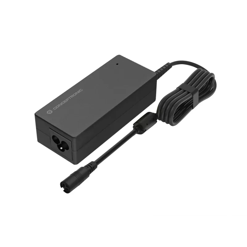 Conceptronic OZUL08B10 carregador universal para portátil 90W, inclui 10 pontas de carregamento