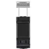 Tripé Hama Pocket II Rotation para smartphone/tablet 3 pernas preto, vermelho