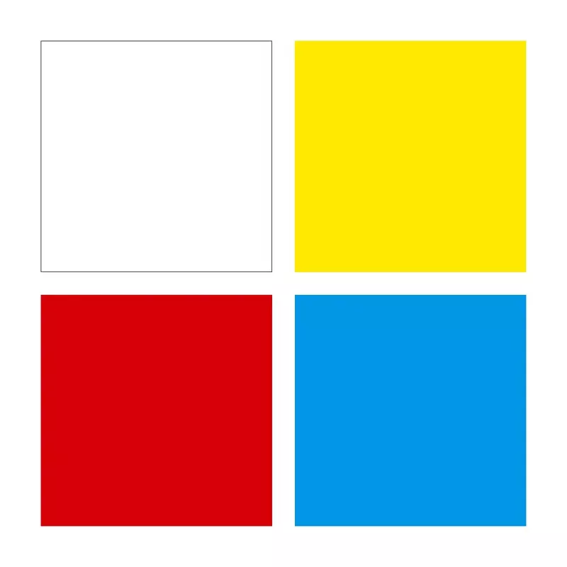 Marcador de giz Staedtler Lumocolor ponta redonda azul vermelho branco amarelo 4 unid.