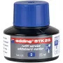 Tinta de recarga para marcador Edding BTK-25 azul 25 ml, tinta de substituição para marcador