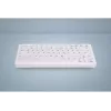 Proteção de teclado Active Key AK-C4110 — silicone, layout alemão, 291×139×25 mm, branco