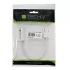 Adaptador Techly DisplayPort 1.2 macho / HDMI fêmea 15 cm branco IADAP DP-HDMIF2