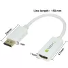 Adaptador Techly DisplayPort 1.2 macho / HDMI fêmea 15 cm branco IADAP DP-HDMIF2