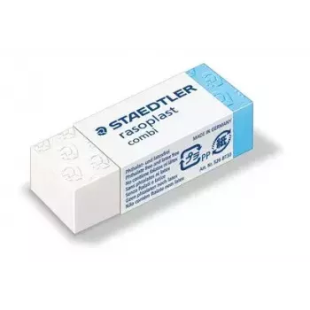 Borracha Staedtler rasoplast combi 526 BT, branco, 43×19×13 mm, 1 unid.