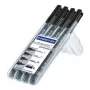 Marcador permanente Staedtler 31-9WP4GS preto 4 unid.