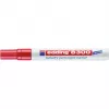 Marcador permanente ponta redonda Edding 8300 vermelho