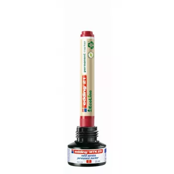 Tinta de recarga para marcador Edding MTK 25 vermelho 25 ml 1 unid.