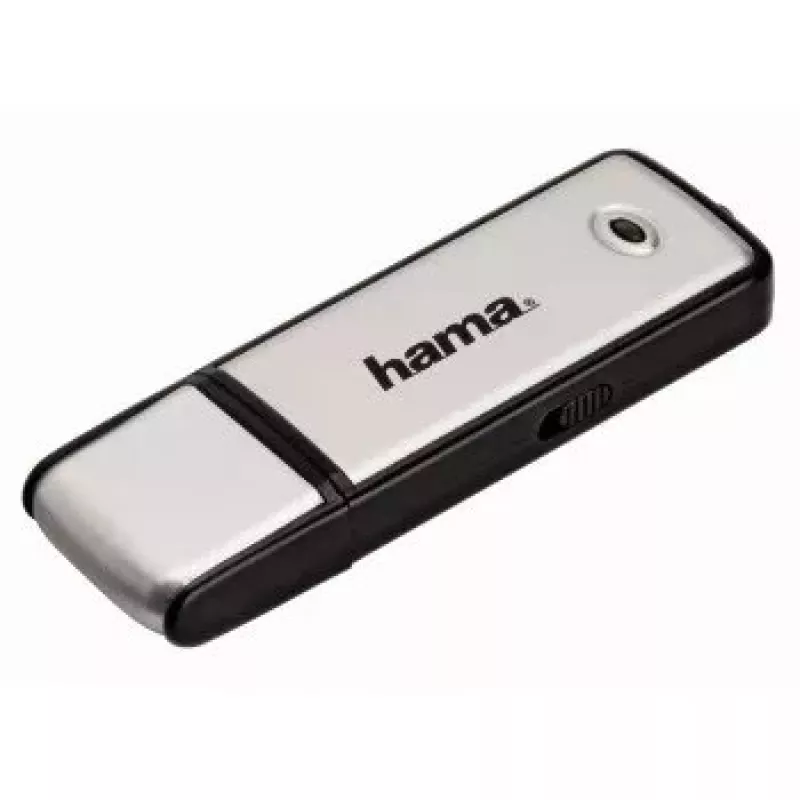 Pen drive Hama FlashPen „Fancy“ USB 2.0 16GB 40X USB Type-A preto, prateado