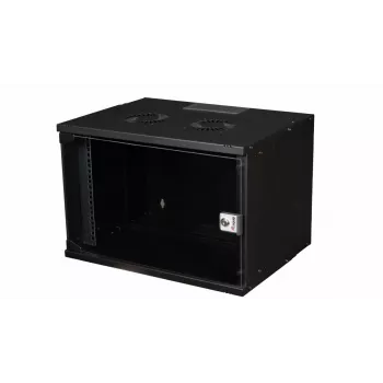 Equip Eco Mount armário 19 polegadas, 07HE, 540X400MM, RAL9005 preto