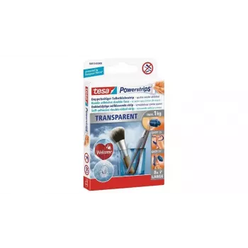 Etiqueta de montagem Tesa Powerstrips transparente LARGE