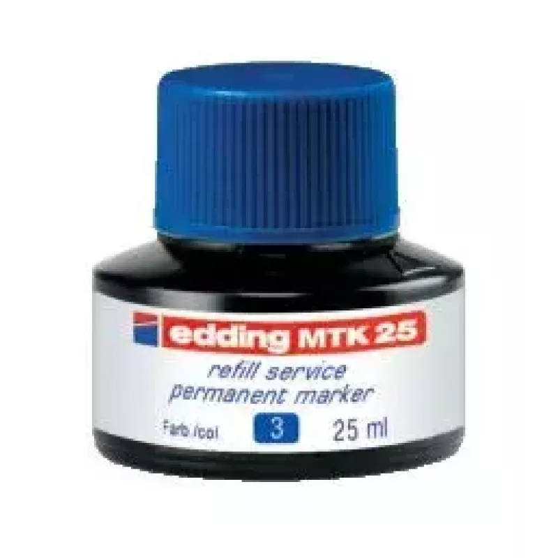 Tinta de recarga para marcador Edding MTK 25 azul 25 ml 1 unidade