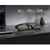 Óculos 3D estereoscópicos ativos DANGBEI, Micro-USB, preto