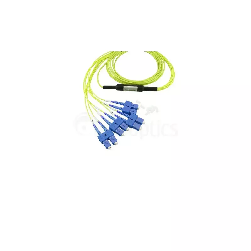 Cabo de fibra ótica BlueOptics SFP5142BU10MKB 10 m, G.657.A1, 4x SC para MPO, amarelo