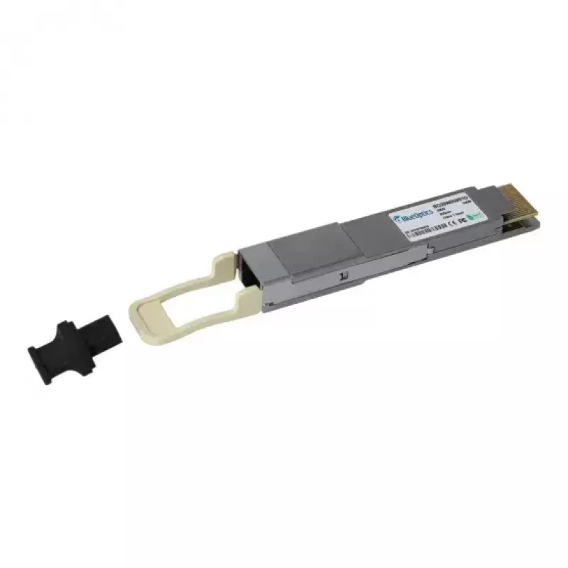 Módulo transceptor de rede BlueOptics QDD-2X100-SR4-S-BO QSFP-DD 200000 Mbit/s 850 nm 100 m prateado