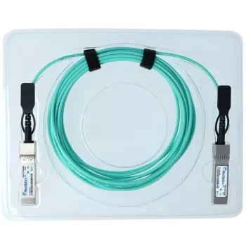 BlueOptics SFP28 cabo ótico ativo UACC-AOC-SFP28-25M-BO, 25 m, SFP28–SFP28, aqua